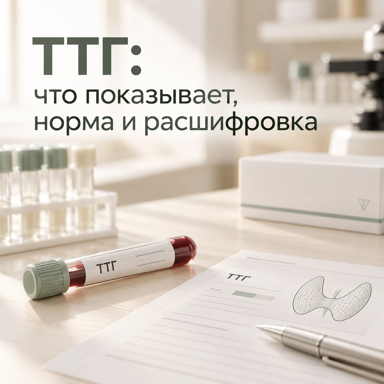 Анализ на ТТГ: что показывает, норма и расшифровка